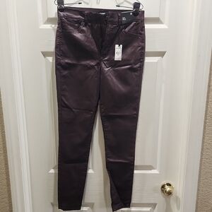 Express Women's Deep Purple Skinny Pants